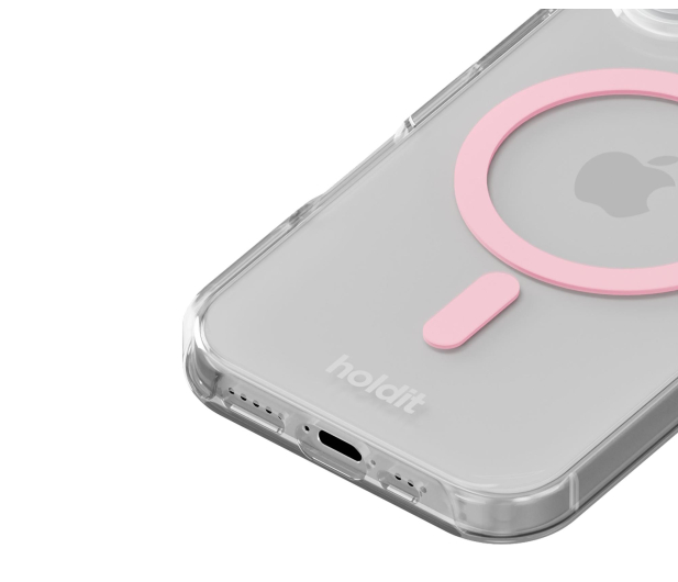 Holdit MagSafe Case iPhone 17 Pink/Transparent - 1361725 - zdjęcie 3